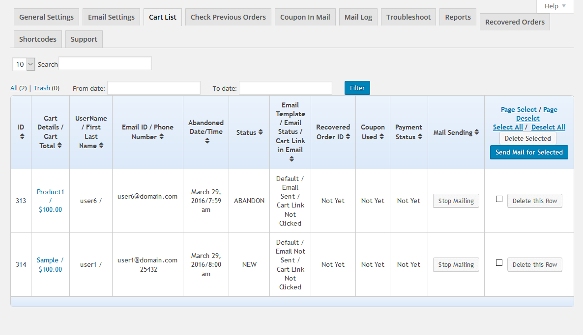  Advanced Abandoned Cart Email Functionality: Remind Shoppers Of What They Left Behind 